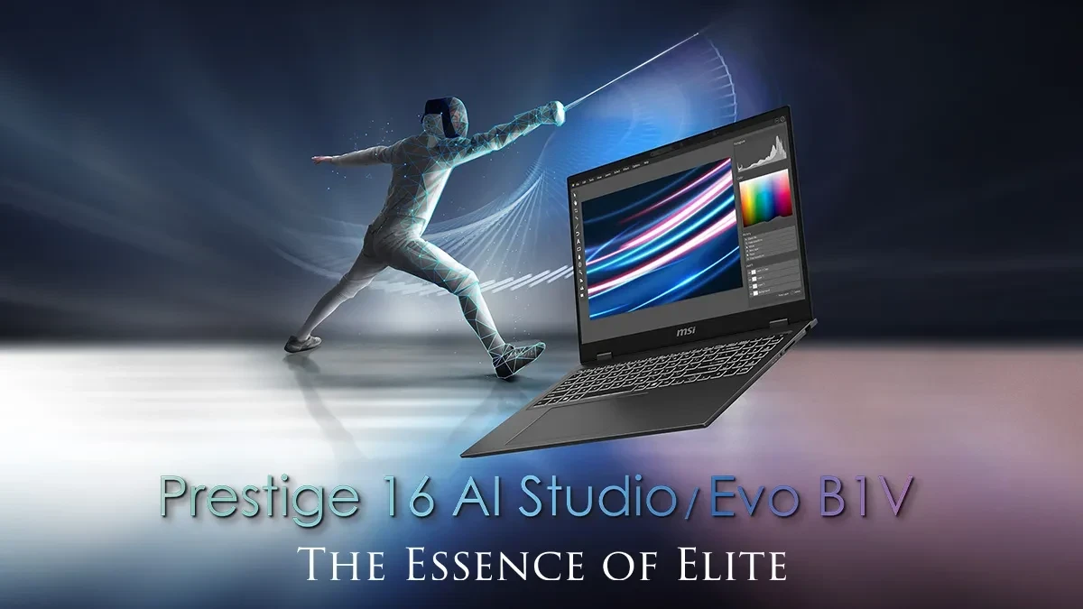 Prestige 16 AI Series từ MSI – Ngôi sao mới của kỉ nguyên laptop trang bị AI