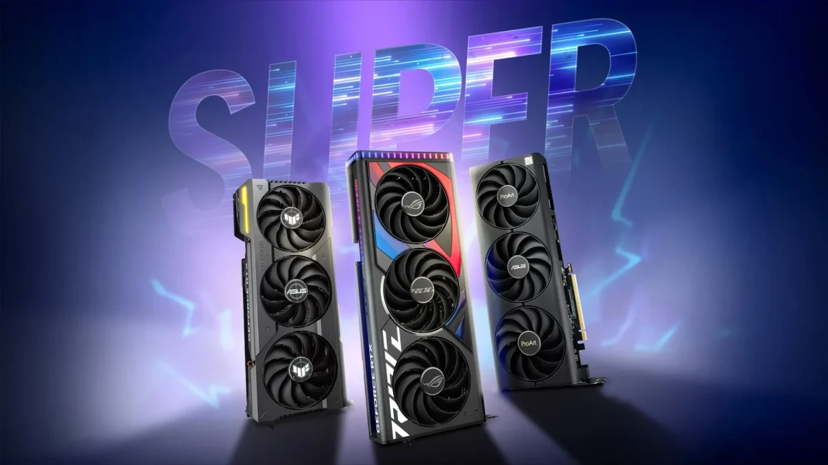 ASUS ra mắt dòng card đồ họa GeForce RTX 40 SUPER, tích hợp công nghệ AI