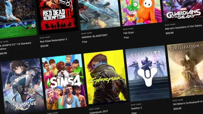 Hiện tại có game miễn phí gì trên Epic Games Store?