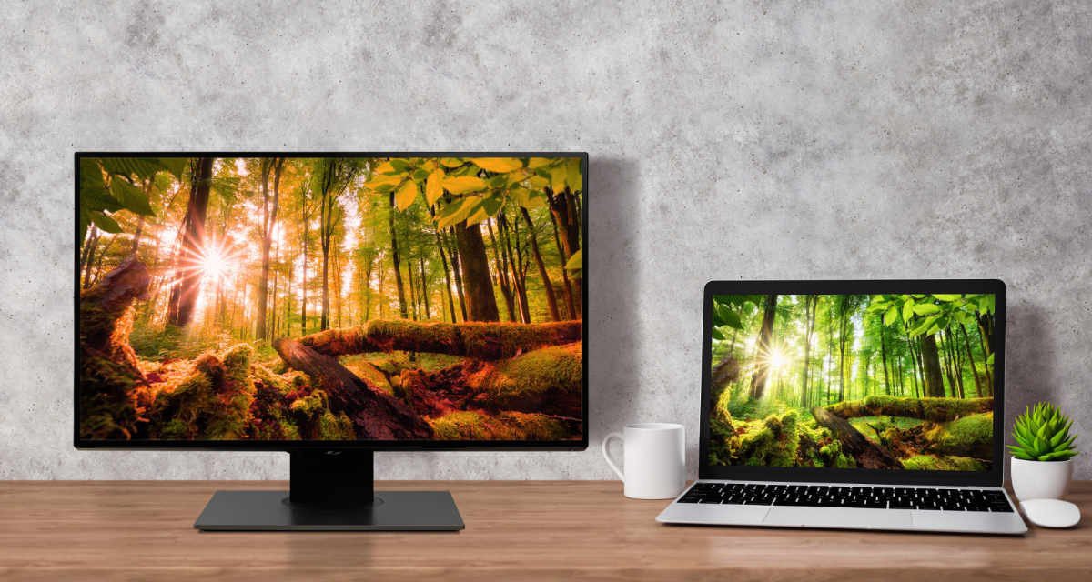 Chiếc màn hình phù hợp với màu sắc máy Mac của bạn