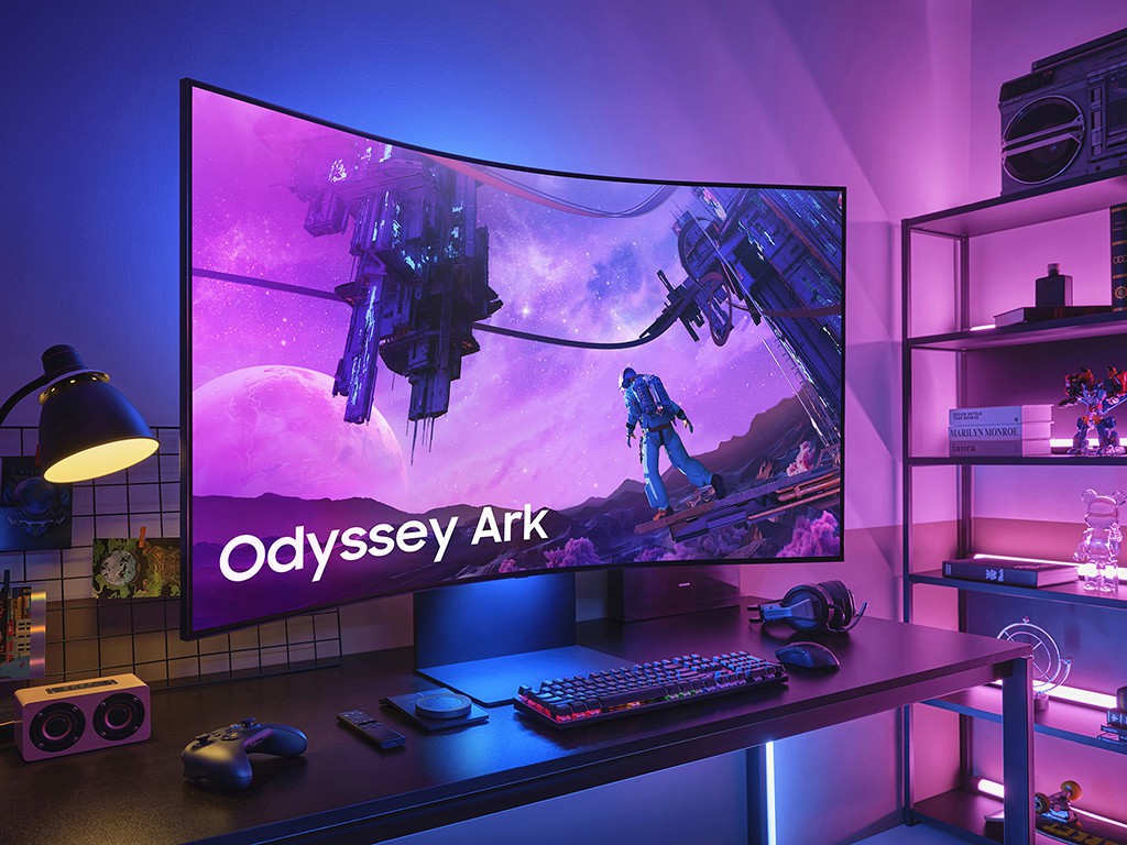 Samsung ra mắt Odyssey Ark tại VN: Màn hình gaming 55 inch 4K 165Hz, giá 76 triệu đồng
